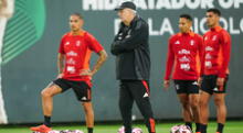 Jorge Fossati continúa con los entrenamientos en la Videna