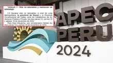 Gobierno decreta teletrabajo obligatorio para los días del APEC: ¿qué sectores accederán a esta medida?