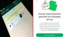 WhatsApp ya permite convertir los audios en texto: olvídate de escuchar las notas de voz