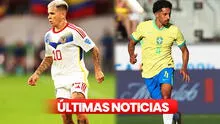 Venezuela vs. Brasil por Eliminatorias 2026: la Vinotinto y la Canarinha definen sus listas de convocados