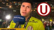 Diego Romero dejó abierto su futuro en Universitario tras ser bicampeón: "A veces es mejor dejar la casa"