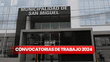 ¡Trabaja en San Miguel! Municipalidad abre nueva convocatoria de trabajo con sueldos de hasta S/3.200: ¿cómo postular?