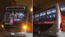 Extorsionadores balean bus Nueva América con pasajeros a bordo en SJM: chofer resultó herido