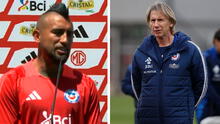 Arturo Vidal le pide disculpas a Ricardo Gareca previo al Perú vs Chile: "Claramente me equivoqué"