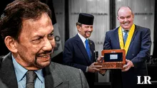 Rafael López Aliaga condecora a Sultán de Brunei al mismo estilo que Dina Boluarte: entregó llaves de la ciudad