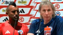 Ricardo Gareca aclaró por qué dejó de lado sus diferencias con Arturo Vidal y lo convocó para jugar ante Perú