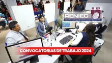 Reniec abre convocatoria de trabajo para técnicos, egresados y más profesionales con sueldos de hasta S/1.800