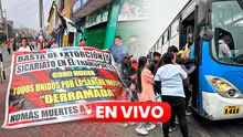 Paro de transportistas EN VIVO: marchas se concentran en Cercado de Lima y se registran 16 bloqueos de carreteras en regiones del Perú