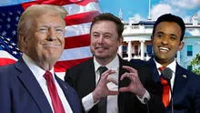 Donald Trump confirma a Elon Musk y Vivek Ramaswamy en el Departamento de Eficiencia Gubernamental de Estados Unidos