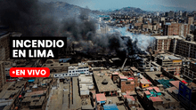 Incendio en Lima HOY EN VIVO: 40 unidades de bomberos atienden emergencia en Barrios Altos