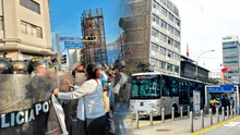 Paro nacional de transportistas: cierran estaciones del Metropolitano en el centro de Lima