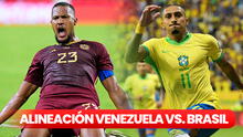 Alineación Venezuela vs. Brasil: el 11 del 'Bocha' Batista para el partido de Eliminatorias 2026