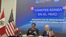 Firma histórica en Perú: Conida y la NASA suscriben acuerdo para el lanzamiento de cohetes sonda en 2028