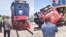 Madre e hija sobreviven tras ser arrastradas por un tren: mototaxi en el que iban se apagó en pleno riel en Arequipa