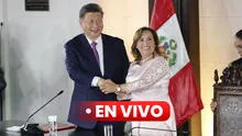 APEC 2024 EN VIVO: Joe Biden arribó al Perú y el presidente chino Xi Jinping inauguró en Palacio de Gobierno el Megapuerto de Chancay