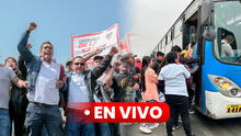 Paro Nacional de Transportistas EN VIVO: tercer y último día de protestas en Lima y regiones contra la extorsión y el sicariato