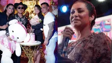 Karla Tarazona sorprendió a hija de Christian Domínguez con grandioso regalo por su cumpleaños