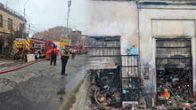 Incendio en el Rímac: dos bomberos heridos y una persona desaparecida tras siniestro en vivienda