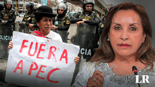 Dina Boluarte asegura que es necesario "empoderar a la ciudadanía" mientras silencia protestas afuera de sede de Foro APEC