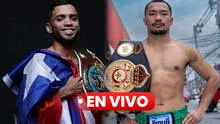 Óscar Collazo vs Niyomtrong EN VIVO por el título unificado peso mínimo: a qué hora y dónde ver la pelea de box