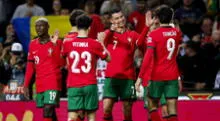 Cristiano Ronaldo marca golazo de chalaca en triunfo de Portugal