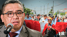 Ministro Santiváñez llama "delincuentes" a manifestantes en las calles durante APEC y los acusa de atacar a la PNP