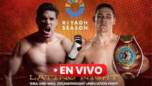 Pelea del 'Zurdo' Ramírez vs Billam-Smith EN VIVO: horario y canal en México por el título unificado del peso crucero