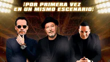 ¡Por primera vez juntos! Marc Anthony, Rubén Blades y Víctor Manuelle ofrecerán un gran concierto en el Estadio Nacional