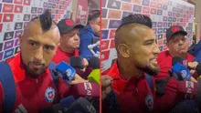 Arturo Vidal tras empate en el Perú vs Chile: “Siempre dominamos, merecíamos los tres puntos”