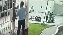 Repartidor de delivery golpea y deja inconsciente a conserje en Cercado de Lima: cámaras captan el hecho