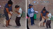 Niño enternece al bailarle a su perrito para distraerlo de su vacuna: “¡Todo estará bien, amigo!”