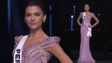 Miss Universo 2024: Tatiana Calmell desfila en traje de gala y se lleva la ovación del público