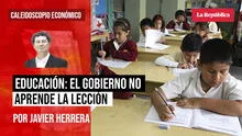 Educación: el Gobierno no aprende la lección, por Javier Herrera