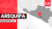 Temblor de magnitud 4.8 remeció Arequipa hoy, según IGP