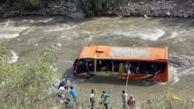 Tragedia en Áncash: una mujer muere y más de 10 pasajeros sobreviven a bus que cayó al río Puchka