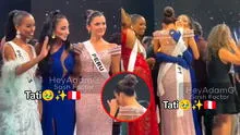 Filtran conmovedor video de Tatiana Calmell llorando tras perder en Miss Universo: sus compañeras la consuelan