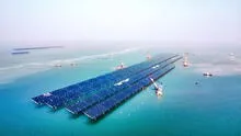 China inaugura la planta solar más grande del mundo en mar abierto: megaproyecto abastecerá de electricidad a 2,6 millones