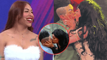 Dayanita se da besos con Chikiplum en sketch de 'JB en ATV' y advierte: "Espero que no se enamore"