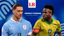 Uruguay vs Brasil EN VIVO: ¿a qué hora y dónde ver el partido por la fecha 12 de las Eliminatorias 2026?