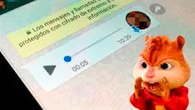 WhatsApp: ¿cómo enviar a tus amigos audios con voz de ardilla, robot y otros divertidos efectos?