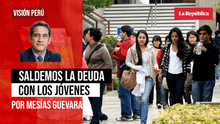 Saldemos la deuda con los jóvenes, por Mesías Guevara