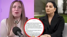 Grasse Becerra filtra chats privados con Ana Siucho tras pelea por su nuevo trabajo en EE. UU.: "Deja de meterte en mi vida"