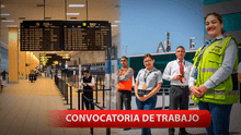 Convocatoria laboral en el nuevo Aeropuerto Jorge Chávez para personas con secundaria completa o tituladas: revisa los requisitos