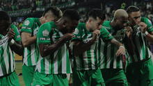 Fue goleada en el Estadio de Fútbol Atanasio Girardot: Atlético Nacional derrotó 5-0 a Santa Fe por la Liga BetPlay