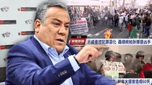 Gustavo Adrianzén asegura que protestas durante APEC fueron imperceptibles, pero huelgas llegaron hasta la televisión china