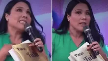 Tula Rodríguez se quiebra EN VIVO y protagoniza emotivo momento con su hija: "Sin ella, yo no podría estar parada"