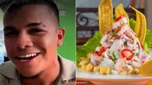 Ecuatoriano prueba el ceviche peruano y pide perdón a su país:" Lo mejor de toda Latinoamérica"