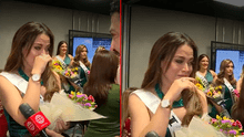 Flor Polo rompe en llanto por la inesperada sorpresa de su hijo en el Miss Mundo Latina: “Me motivó a ingresar”