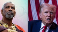 Comparan personaje de Denzel Washington en 'Gladiator II' con Donald Trump