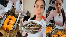 Venezolana prueba tamal peruano y genera debate al compararlo con la hallaca de su país: "Es exquisito"